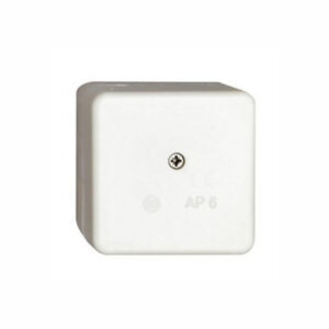 Harukarp AP6 klemmliistuga valge 60x60x29mm IP20, 8 läbiviiku AP6