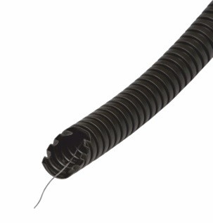 Painduv kõri traadiga 20mm must 50m 70012186