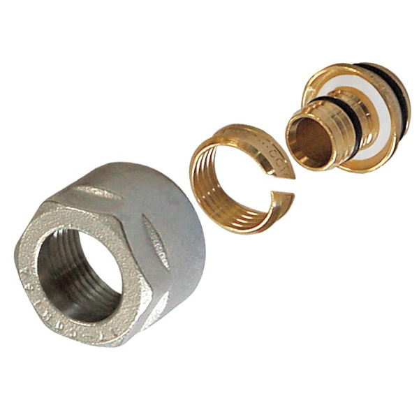 Eurokoonusliitmik 16×2,0x3/4″ kroom 40-13G4156