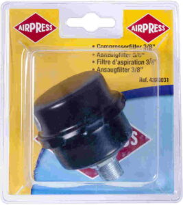 Õhufilter kompressorile 3/8" metall 4300038