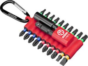 Kruviotsikute komplekt Magnum karabiiniga 22osa 17072