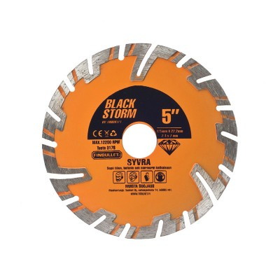 Teemantketas 125x2,2x7x22mm FT203-04