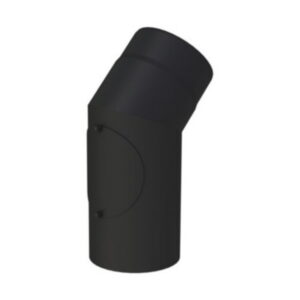 Suitsutoru põlv luugiga D150/45 32245