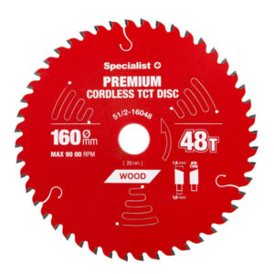 Saeketas 160x48Tx20mm Premium Specialist 51/2-16048