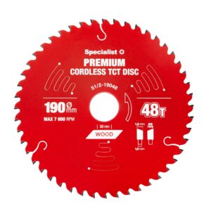 Saeketas 190x48Tx30mm Premium Specialist 51/2-19048