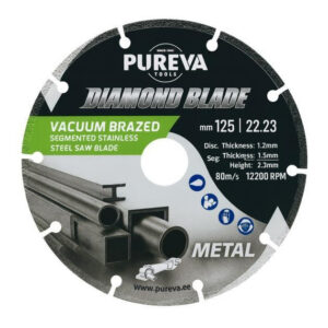 Teemantketas 125x1,2x22mm metallile Pureva Tools 901023