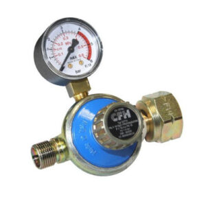 Gaasiregulaator DR115 +manomeeter 1-4bar