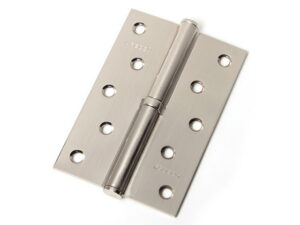 Uksehing laagriga BS120x80mm nikkel vasak