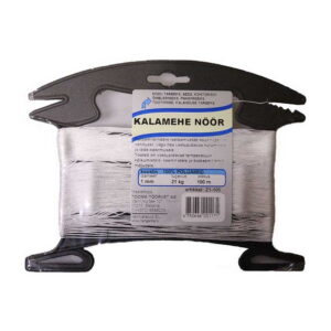 Kalamehe nöör valge 1mm/100m 18-Z1/100v