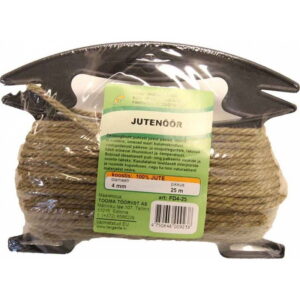 Jute nöör 4mm/25m 18-D4/25