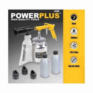 Liivapritsi komplekt POWERPLUS POW AIR0014