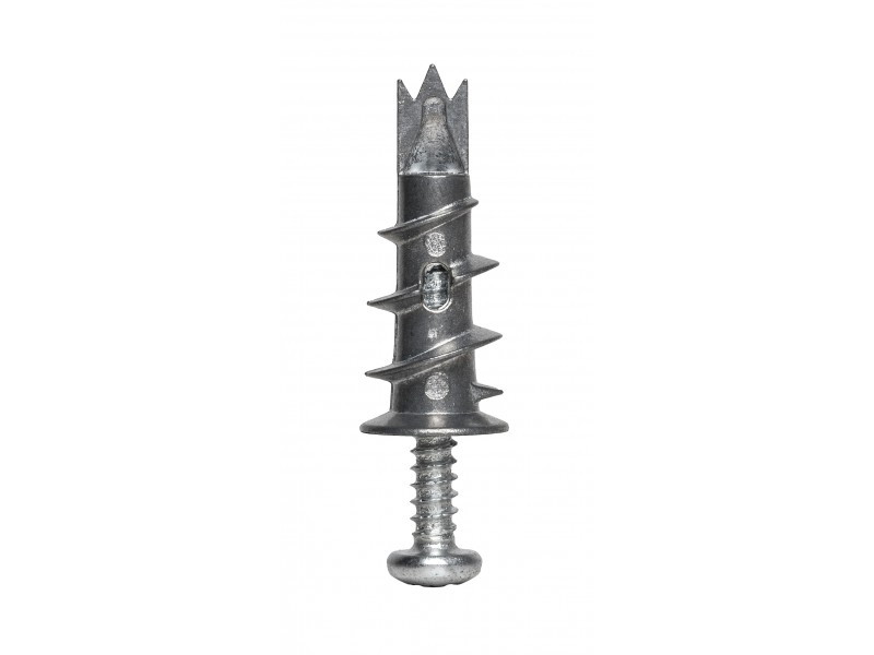Kipsitüübel 4,5x35 metall+kruvi 100tk/pk 80-K8014