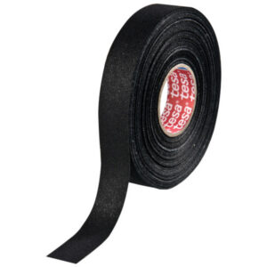 Tekstiilisoleerteip 25mx19mm +150°C must