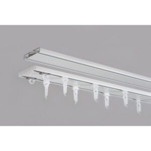 Alumiiniumsiini komplekt Flat 2, 300cm, valge SI1.FLAT2_300