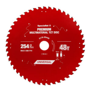 Saeketas 254x48Tx30mm, Multimaterial PREMIUM, SPECIALIST+ 51/8-25448