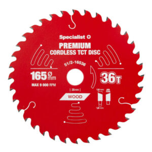 Saeketas 165x36Tx20mm, Cordless PREMIUM, SPECIALIST+51/2-16536