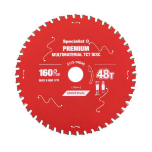 Saeketas 160x48Tx20mm, Multimaterial PREMIUM, SPECIALIST+ 51/3-16048