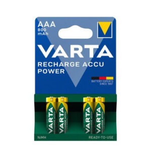 Akupatarei VARTA Rechargeable Power NiMH AAA/R03 800mAh 4tk/pk 96550616