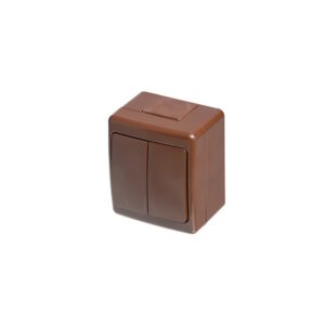 Lüliti 2-ne IP44 pindp. pruun BP02P